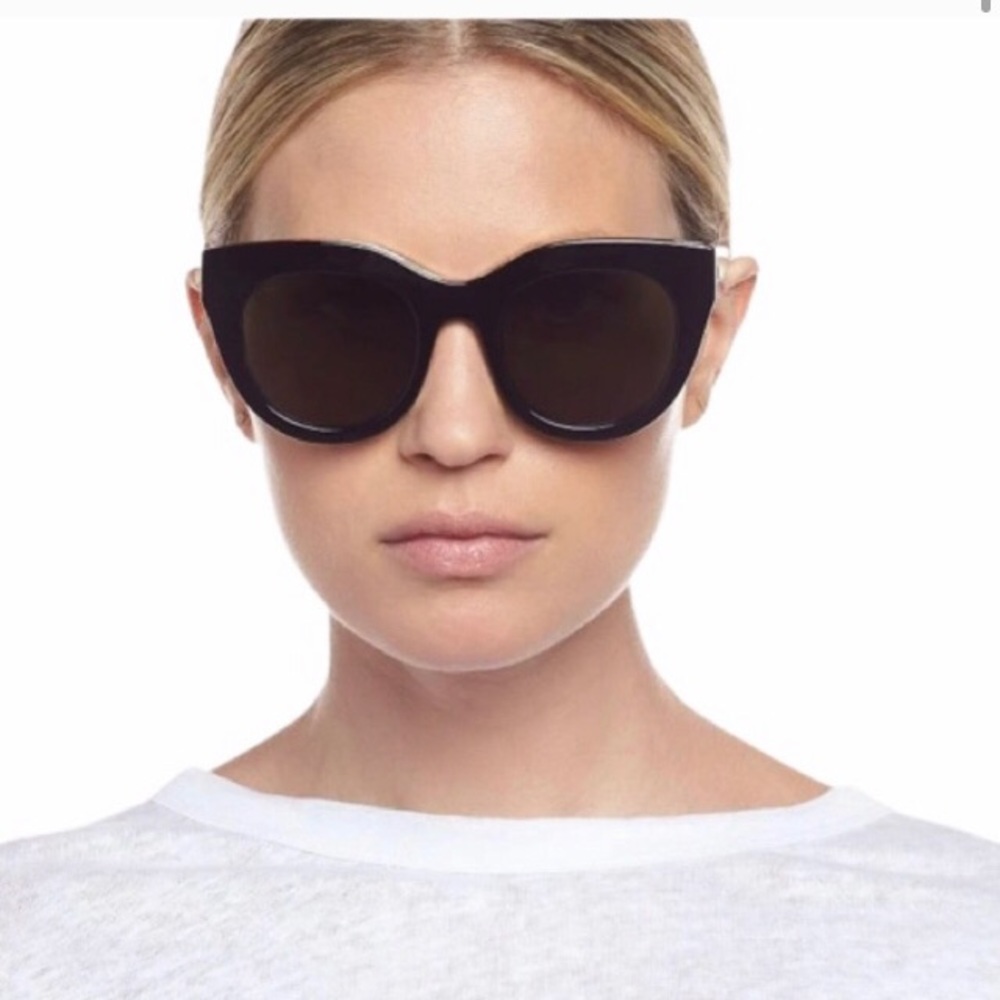 Le Specs Air Heart Cat Eye Sunglasses 🕶